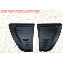 ครอบแก้ม Side vent matte ดำด้าน ซ้าย ขวา Hilux Revo 2015 ไฮลัค รีโว้ 2015  V.1 ส่งฟรี  EMS